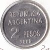 Argentina 2 Pesos 2006 - Image 2