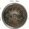 Austrália 1 Dollar 2001 - Exército