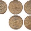 EUA Hawaii - set 5 tokens