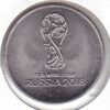 Rússia 25 Roubles 2018 Campeonato Mundo Futebol 2018