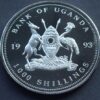 Uganda 1000 Shillings 1993 Montanha Matterhorn - Image 2