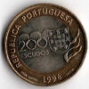 Portugal 200 Escudos 1996 Olimpíadas Atlanta - Image 2