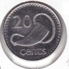 Fiji 20 Cents 1999