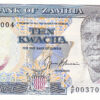 Zâmbia 10 Kwacha 1989-91