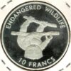Congo 10 Francos 1999 Poto - Proof