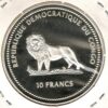 Congo 10 Francos 2003 Baleia - Image 2