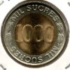 Equador 1000 Sucres 1997 - Image 2