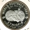 Etiópia 20 Birr 1982 - Proof
