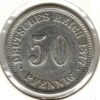 Alemanha 50 Pfennig 1877 J