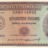 Cabo Verde 500 Escudos 1958