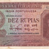 India 10 Rupees 1945