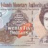 Ilhas Caimão 25 Dollars 2006