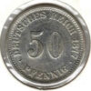 Alemanha 50 Pfennig 1877 J