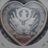 Ilhas Mariana 5 Dollars 2005  Coração de Amor - Image 2