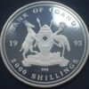 Uganda 2000 Shillings 1993 Montanha Matterhorn - Image 2