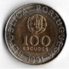 Portugal 100 Escudos 1991