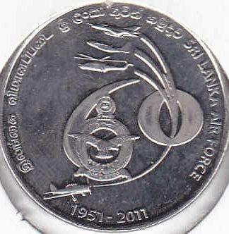 Sri Lanka 2 Rupees 2011