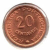 Timor 20 Centavos 1970