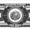 Peru 100 Soles 1965 - Image 2