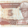 Zaire 5 Novos Zaires 1993