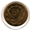 Namíbia 5 Dollars 2012