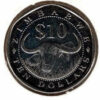Zimbabué 10 Dollars 2003