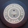 Letônia 1 Lats 1999/2000 Millennium