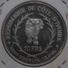 Costa do Marfim 10 Francos 1966