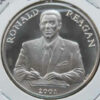 Liberia 10 Dollars 2001 Ronald Reagan