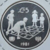 Malta 5 Libras 1981 Juventude - Proof
