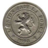 Bélgica 10 Cêntimos 1895 Des Belges - Image 2