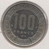 Gabão 100 Francos 1975