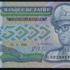 Zaire 5000 Novos Zaires 1988