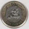 Cazaquistão 100 Tenge 2022 Leopardo das Neves