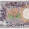 Serra Leoa 5 Leones 1985