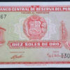Peru 10 Soles 1972