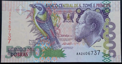 São Tomé 5000 Dobras 1996