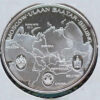 Mongólia 500 Tugrik 1995 Moscovo-Pequim