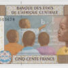 Estados África Central 500 Francos 2002 - Congo