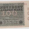 Alemanha 100 Milhões Marcos 1923