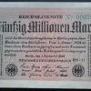 Alemanha 50 Milhões Marcos 1923