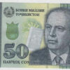 Tajiquistão 50 Somoni 2021