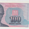 Jugoslávia 100 Dinara 1994