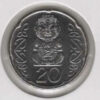 Nova Zelândia 20 Cents 2006