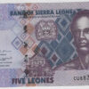 Serra Leoa 5 Leones 2022