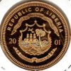 Libéria 10 Dollars 2001 - Ecu - Suécia - Image 2