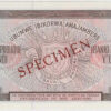 Burundi 50 Francs 2009 Specimen - Image 2