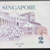 Singapura 2 Dollars (2016-2022) 2 Marcas Casas - Image 2