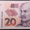 Croácia 20 Kuna 2001