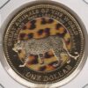 Fiji 1 Dollar 2009 Leopardo